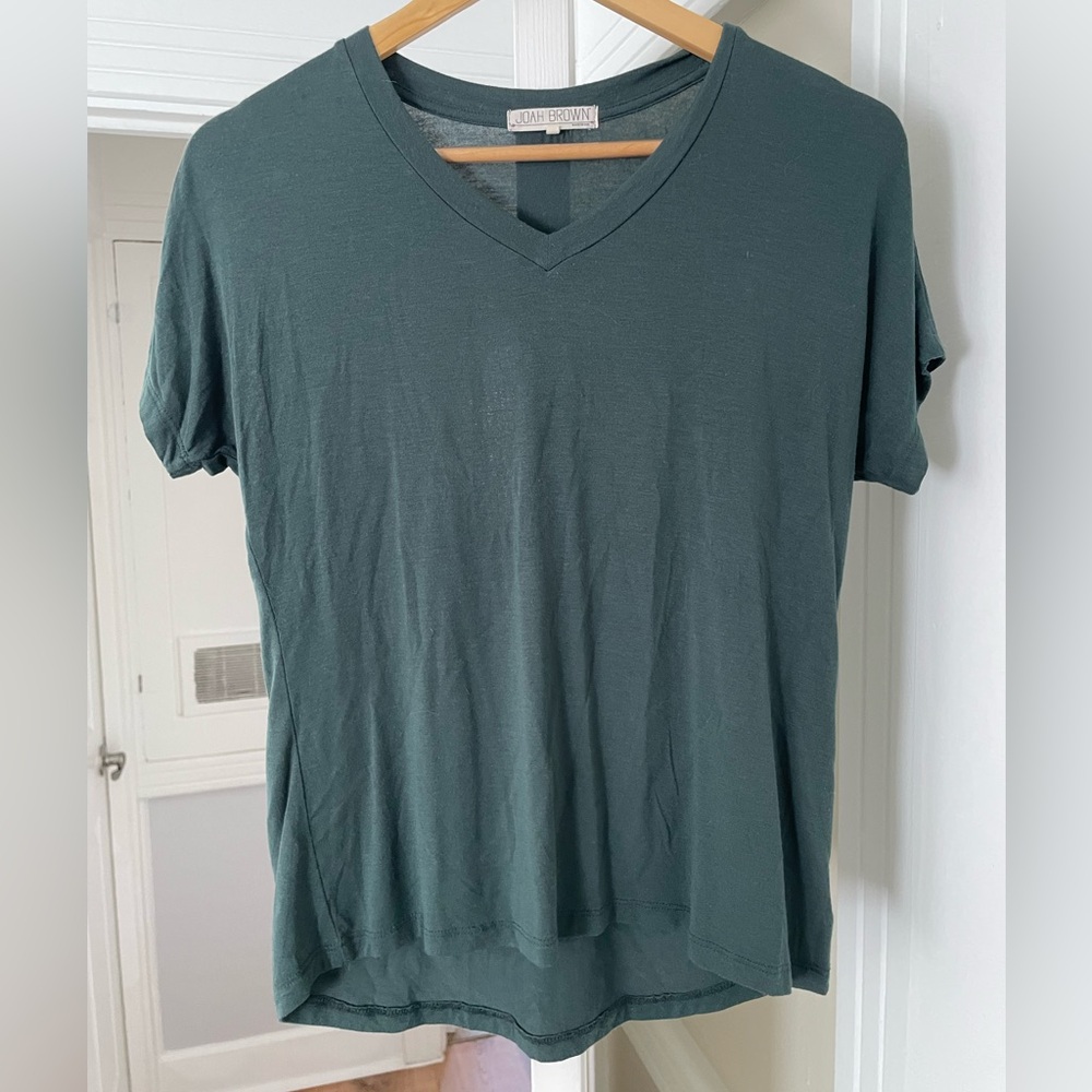 Joah Brown V-Neck T-Shirt